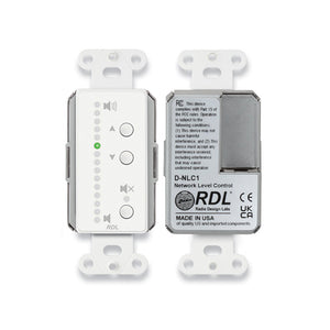 RDL D-NLC1 - Network Remote Control with LEDs (White)
