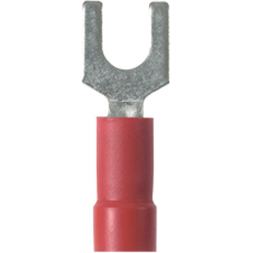 Panduit PV18-6F-E Vinyl Insulated #6 Fork Terminal (20 Pack)