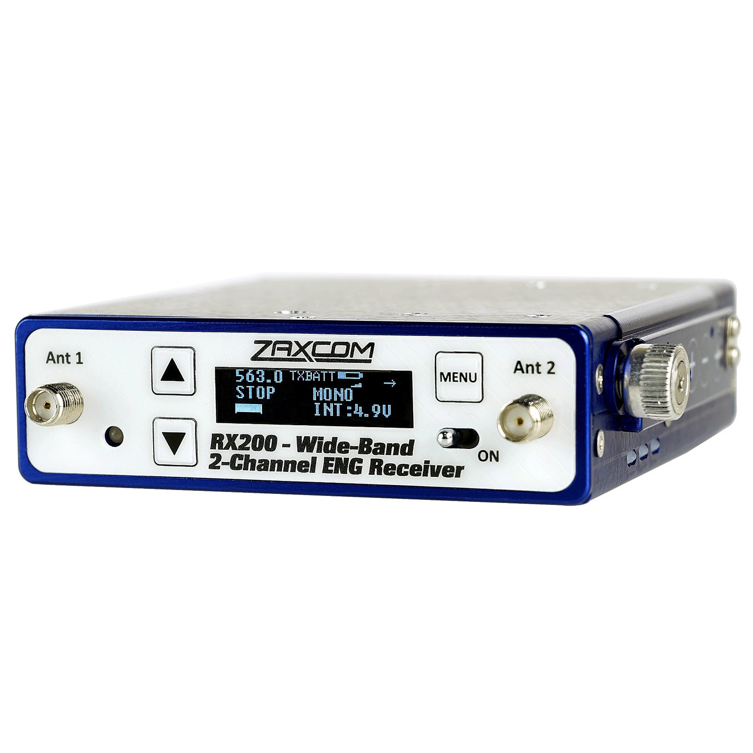 Zaxcom RX200 Wideband 2-Channel Portable ENG Wireless Receiver