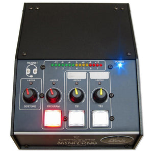 Glensound MinFerno/2 - Single Commentator's Box For Dante Audio Networks