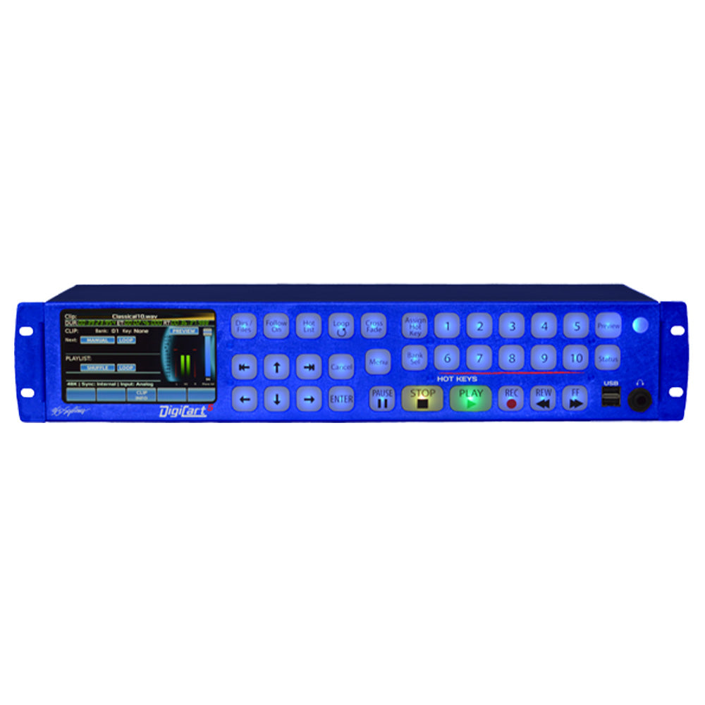 360 Systems DigiCart 5 - Broadcast Digital Audio Recorder and Player