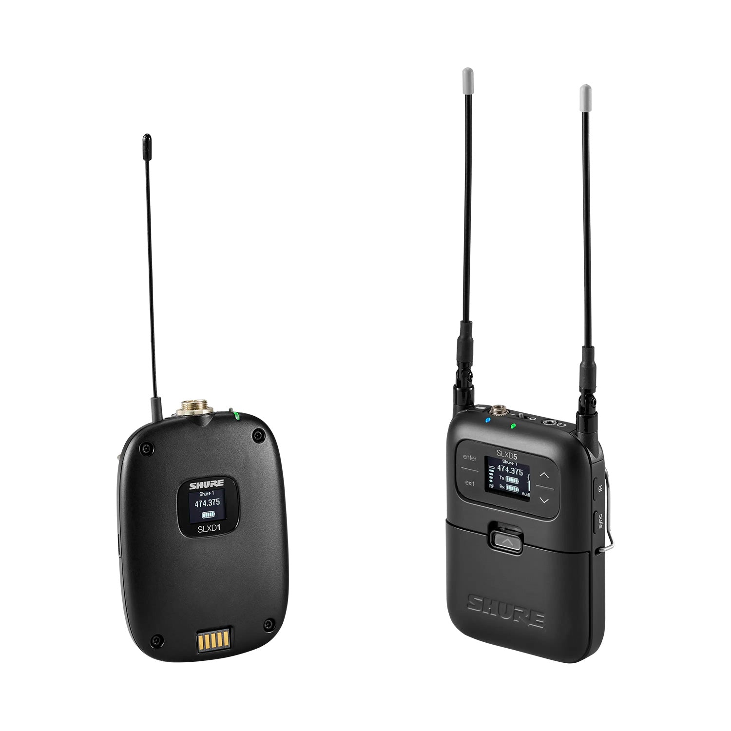 Shure SLXD15 - Portable Camera Wireless Transmitter and Receiver System (G58 Band / 470-514 MHz)