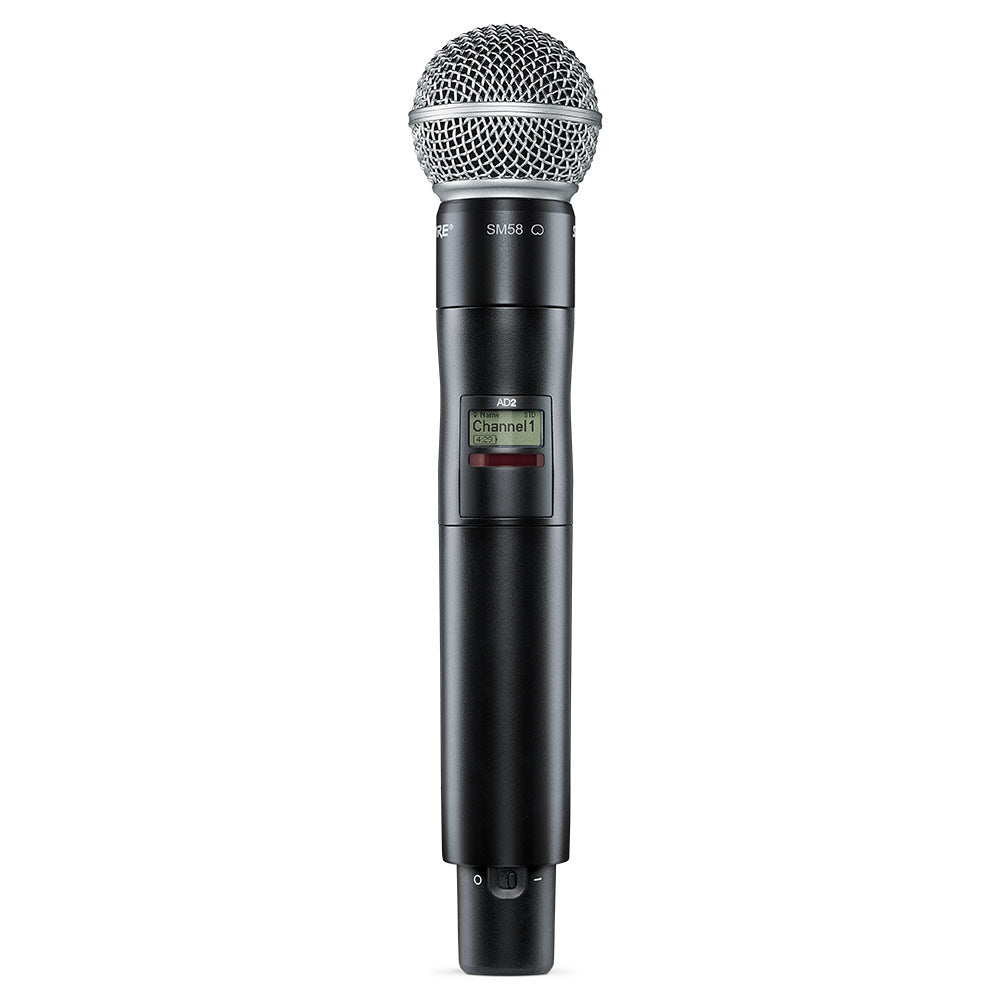 Shure AD2SM58 Axient Digital Handheld Transmitter (K54 Band/606-663 MHz)