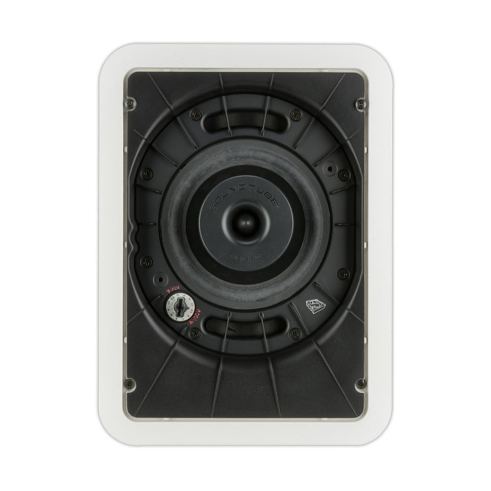 Soundtube IW500B-WH - Two-Way 5.25-Inch In-Wall Loudspeaker (White)