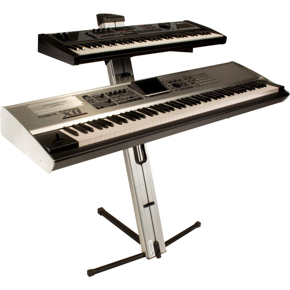 Ultimate Support AX-48 PRO Apex Pro Column Keyboard Stand (Silver)