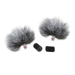 Rycote 75188 Lavalier Windjammer (Pair) - Gray