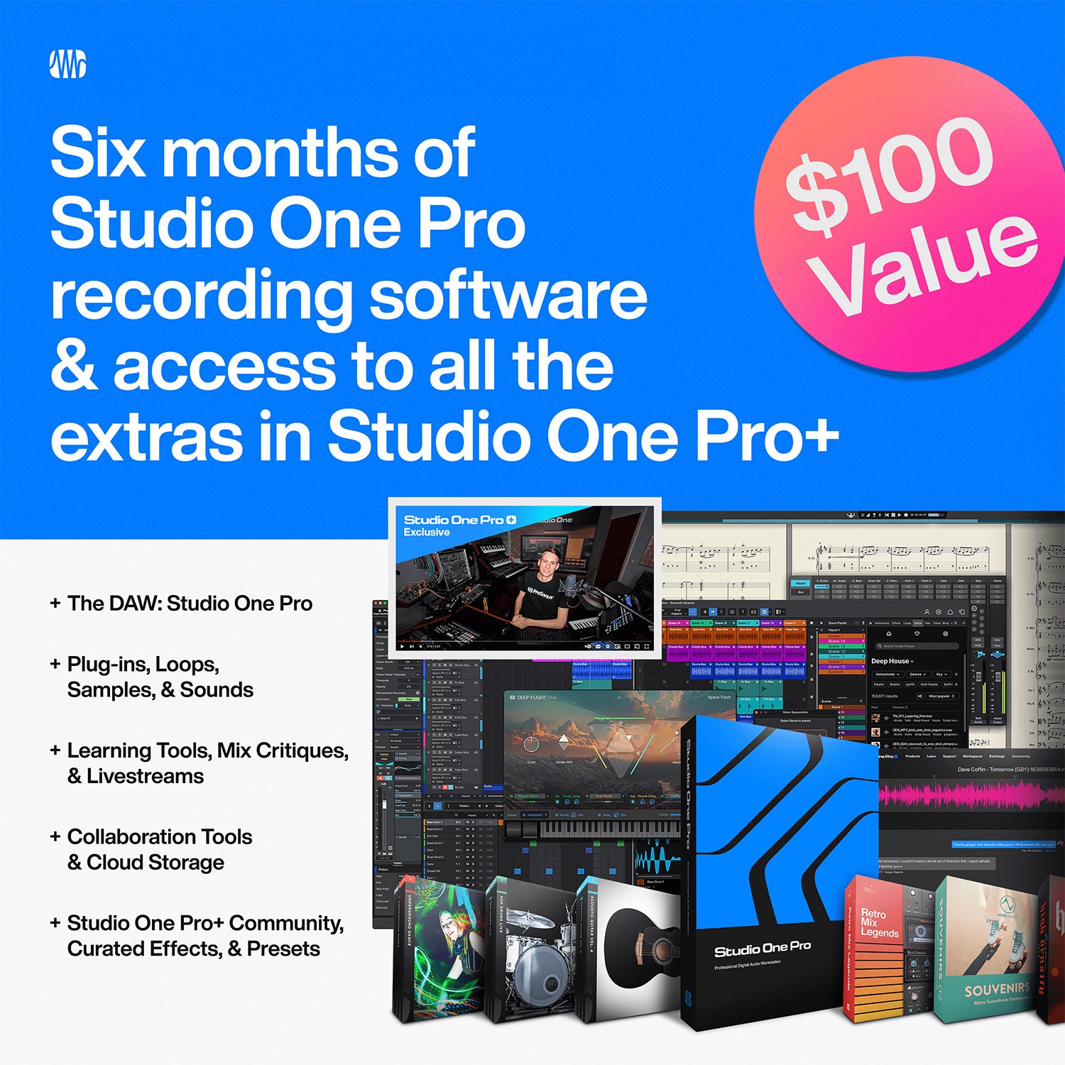PreSonus AudioBox GO Creator Bundle