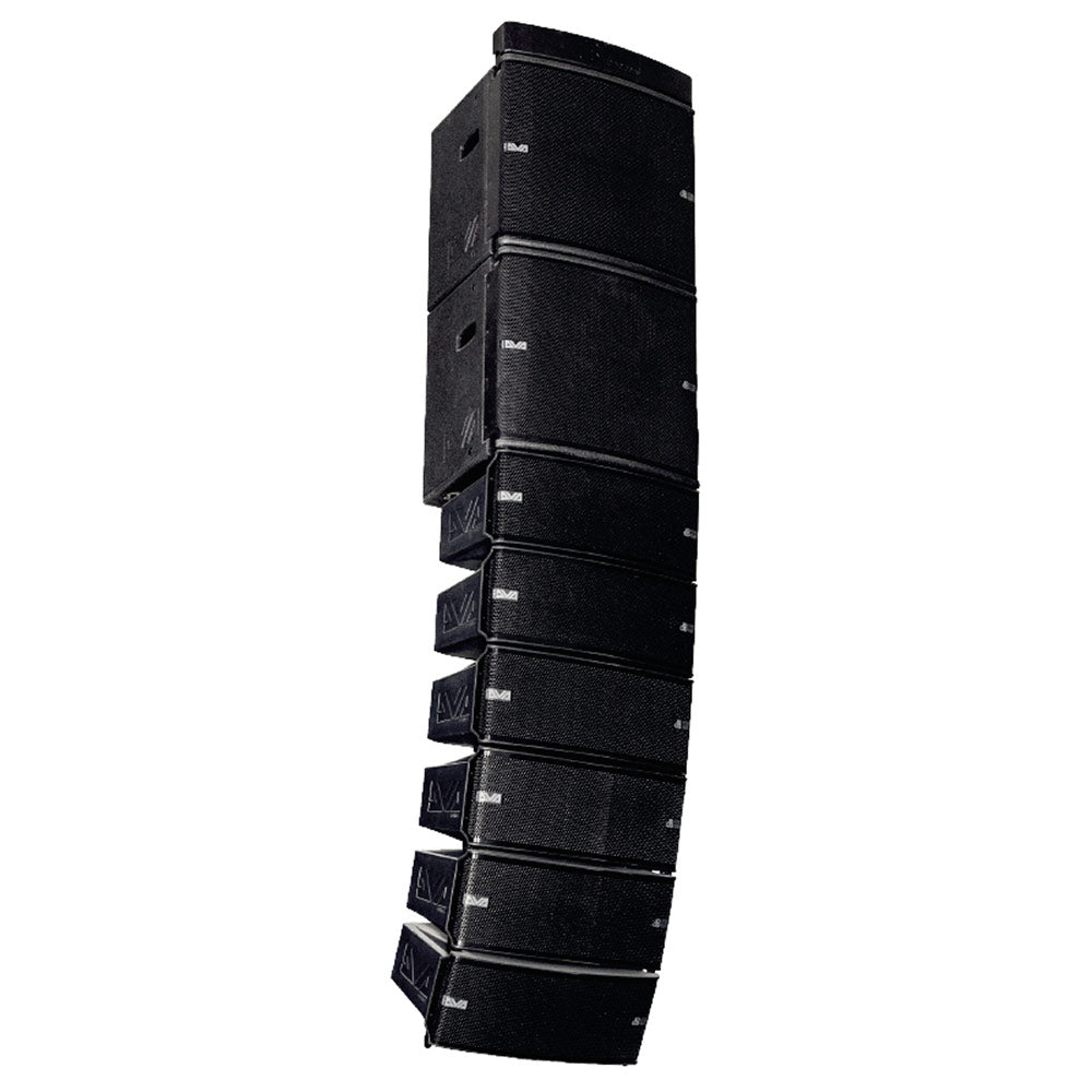 dBTechnologies DVA M2M Plus M2S - DVA MINI 2 Way Active Master and Slave Line Array Module (Black)