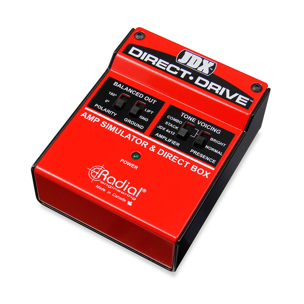Radial Engineering JDX Direct-Drive Amp Simulator and Direct Box