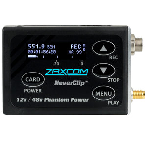Zaxcom ZMT4 - Miniature Bodypack Transmitter with ZaxNet (.5 band / 512 - 608 MHz)
