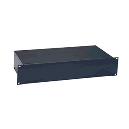 Middle Atlantic EC-2 Economy Rack Chassis - 2RU, 6" Deep, Black Powder Coat Finish