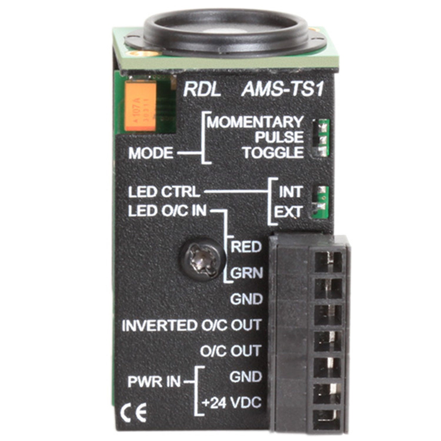 RDL AMS-TS1- Illuminated Touch-Action Switch Module for AMS Series