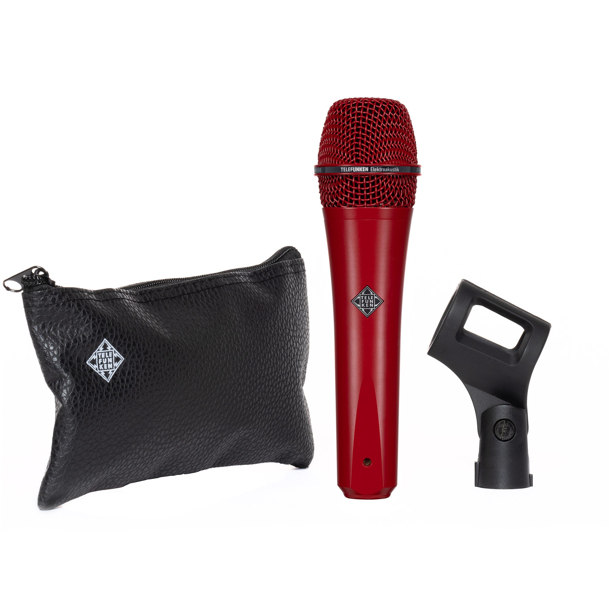 Telefunken M80 - Dynamic Handheld Vocal Microphone (Red Body / Red Grill)