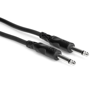 Hosa CPP-105 1/4 inch TS to Same Unbalanced Interconnect Cable, 5 feet