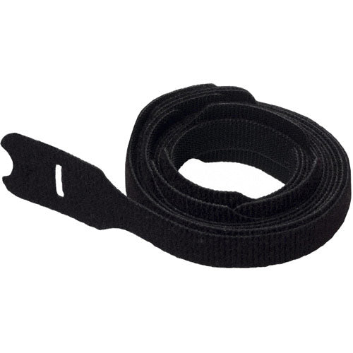 Panduit HLT3I-X0 10-Piece Hook and Loop Cable Fastener - 12 Inch Long x 0.5 Inch Wide - Black