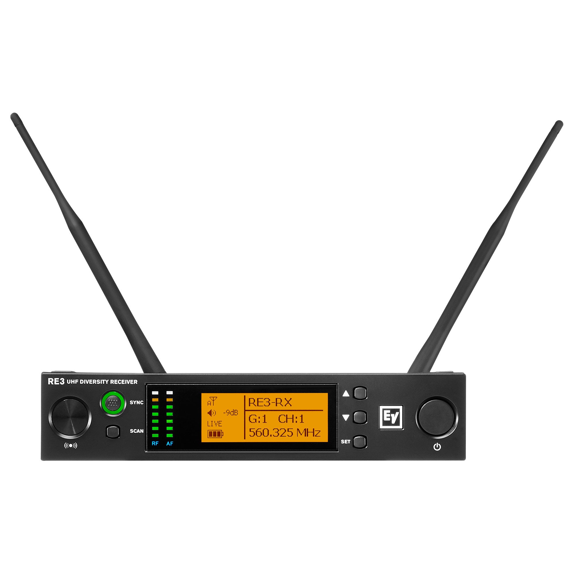 Electro-Voice RE3-BPNID - Bodypack Wireless System (6M Band / 653 - 663 MHz)