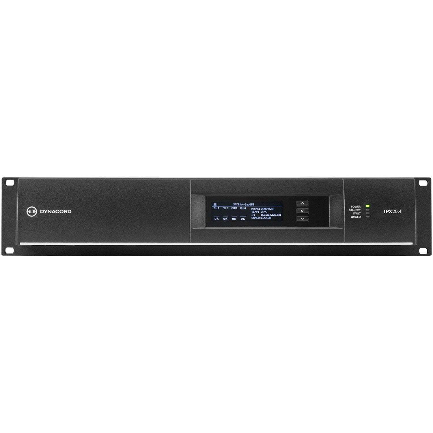 Dynacord IPX20:4 - 4 x 5000W Multi-Channel Install Power Amplifier