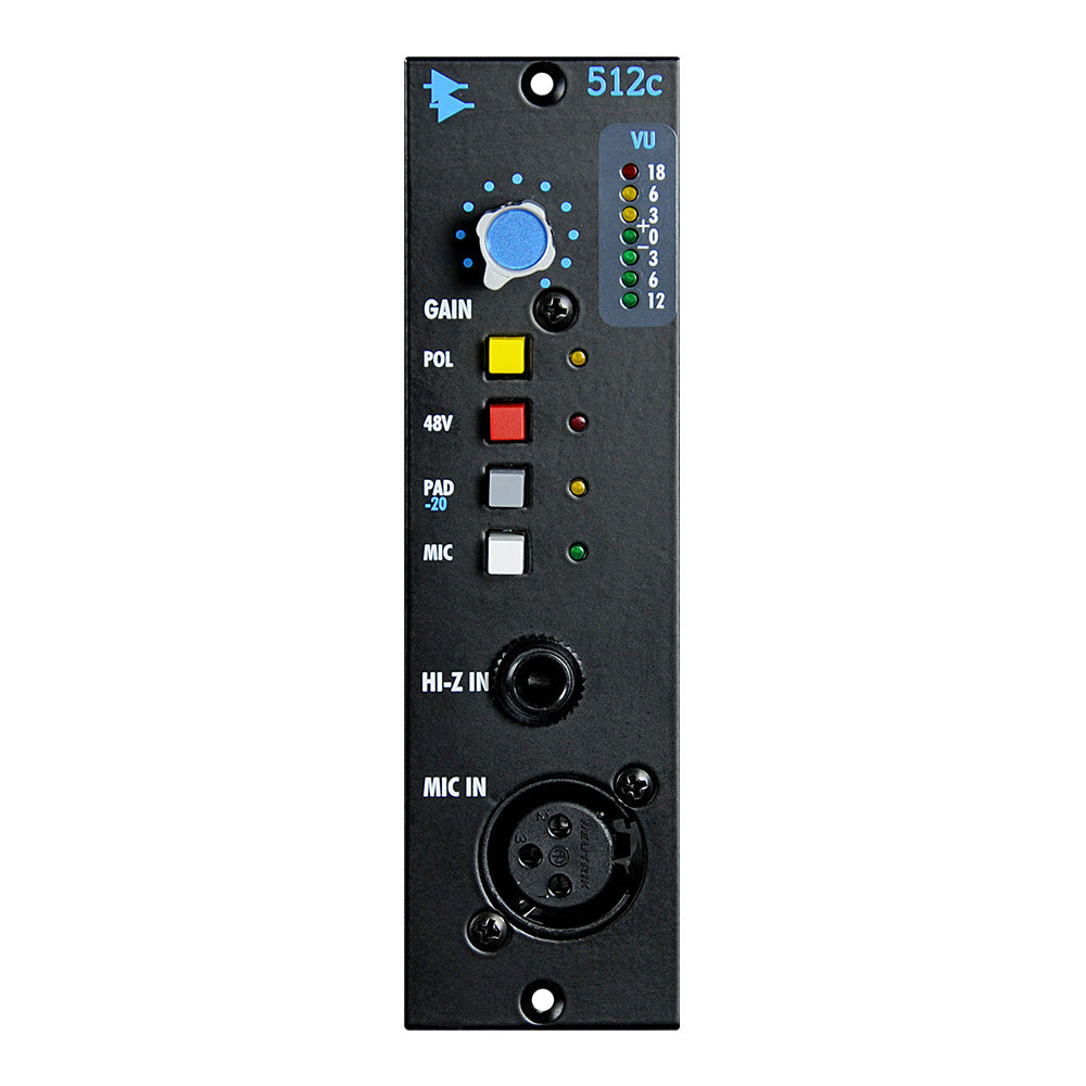 API 512C Discrete Microphone/Line Preamp Module for 500 Series