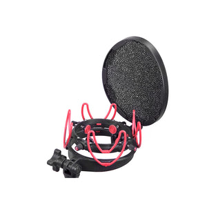 Rycote 75076 Invision Usm-Vb-L Studio Kit With Studio Mount And Pop Filter