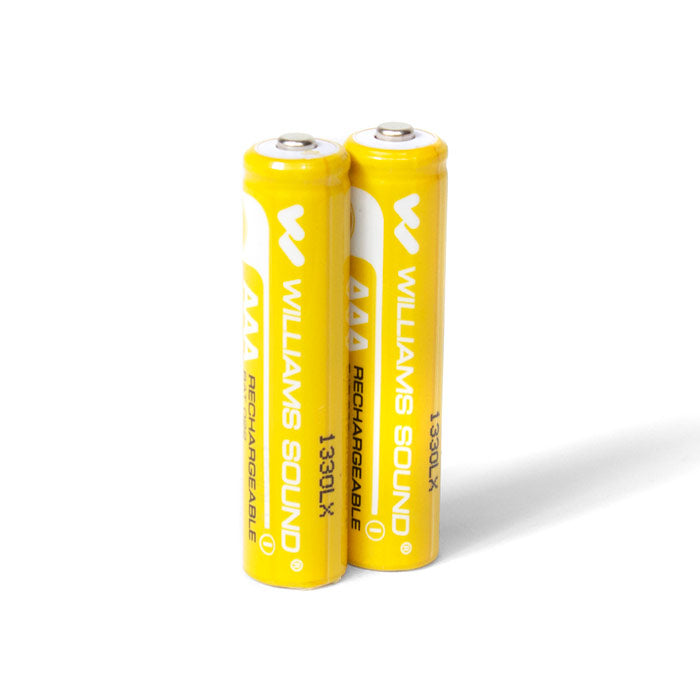 Williams AV BAT 022-2 Two (2) 1.2-Volt AAA Rechargeable NiMH Batteries