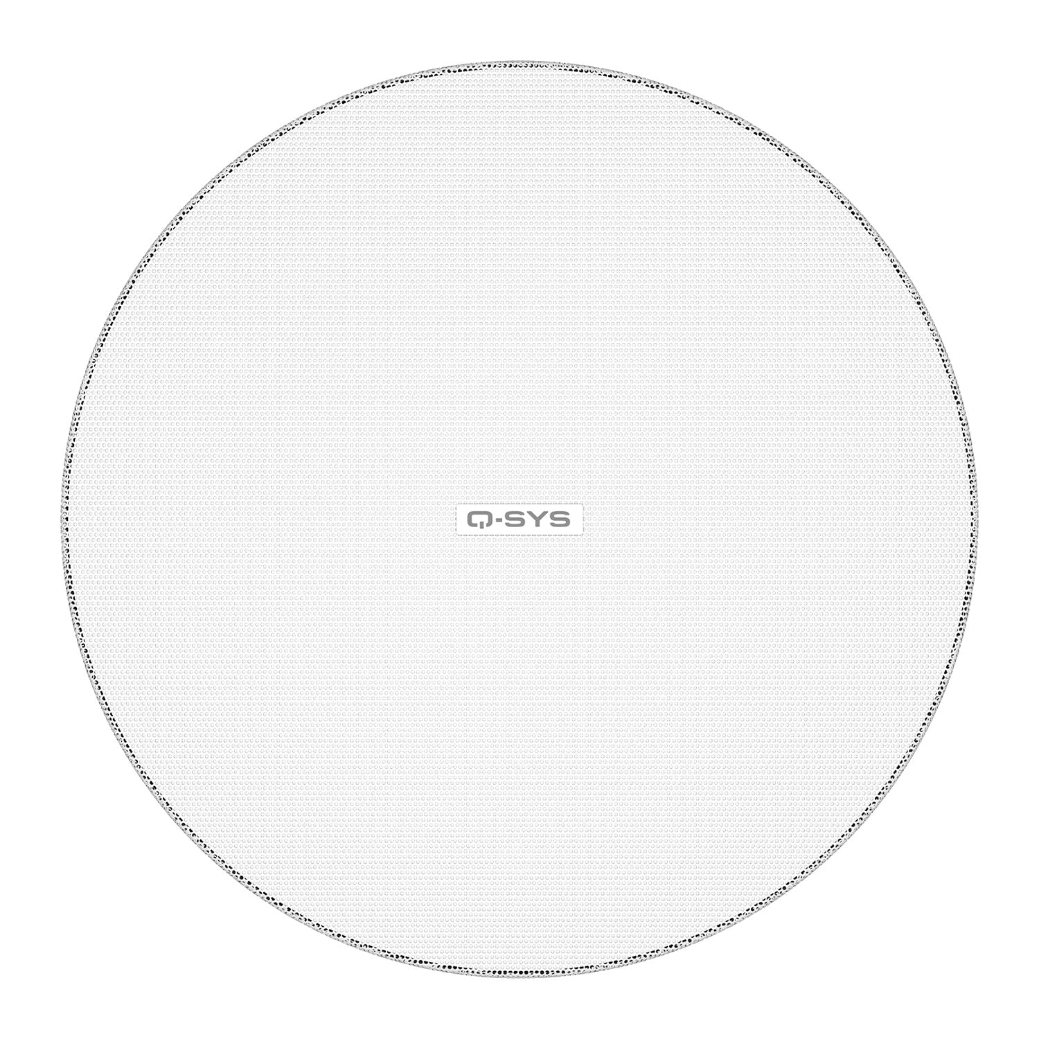 QSC AD-C4T-ZB-WH - AcousticDesign Premium 2-Way 4.5-Inch Ceiling Loudspeaker (White / Zero Bezel)