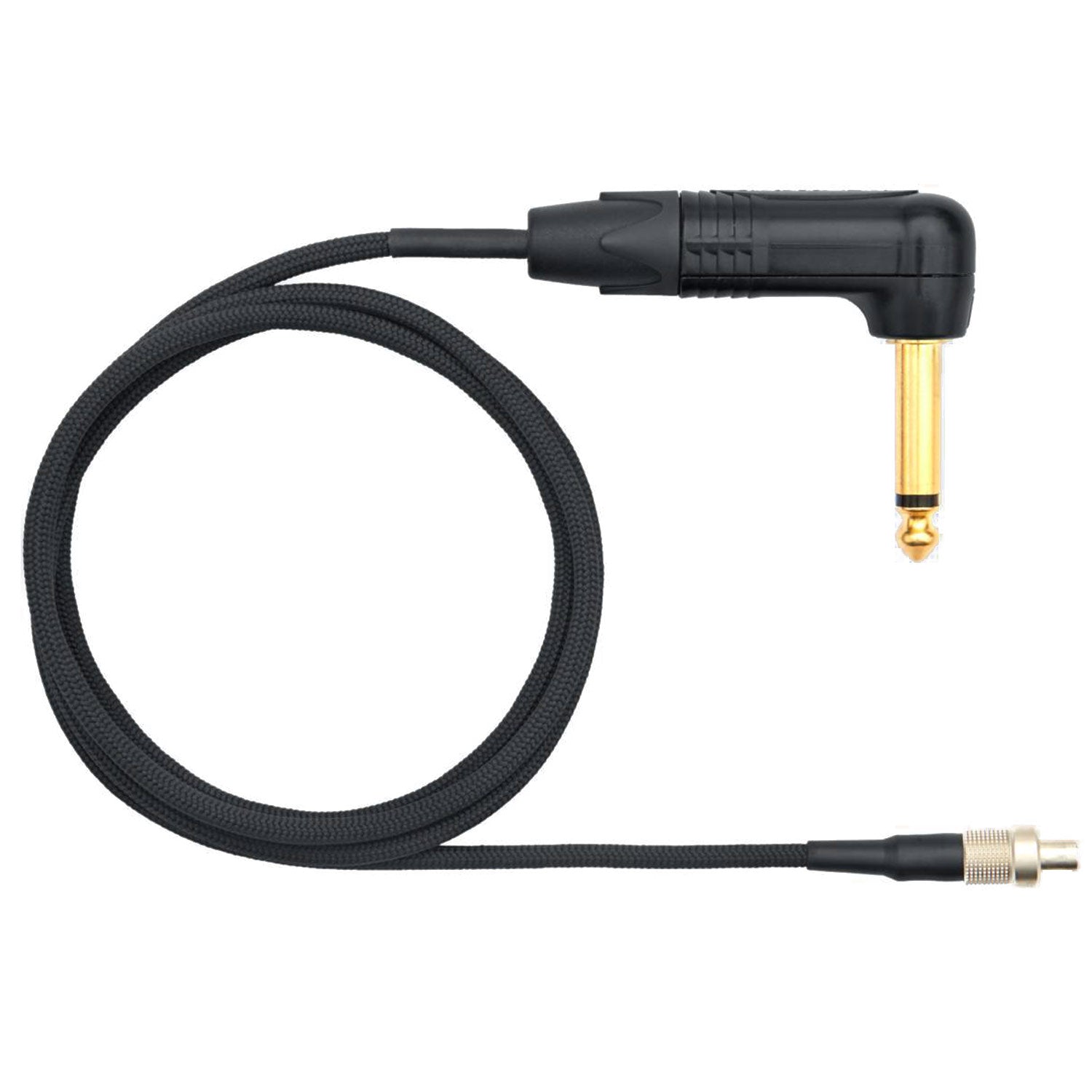 Shure WA309 Premium Right Angle Guitar Cable for 3-Pin Lemo Shure Bodypacks