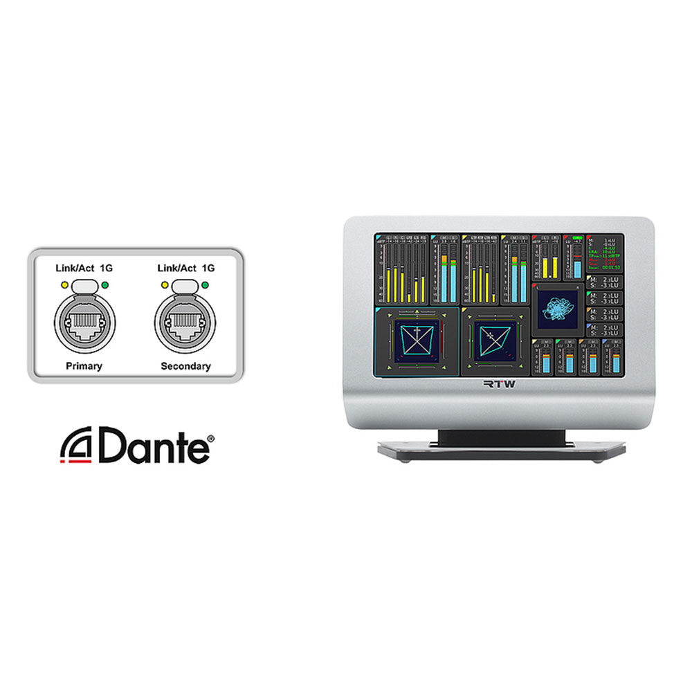 RTW TM7-Dante - Desktop Loudness Monitor with Dante I/O