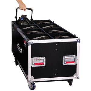 Gator G-TOURPAR64-LED-8 ATA LED PAR 64 Transport Case