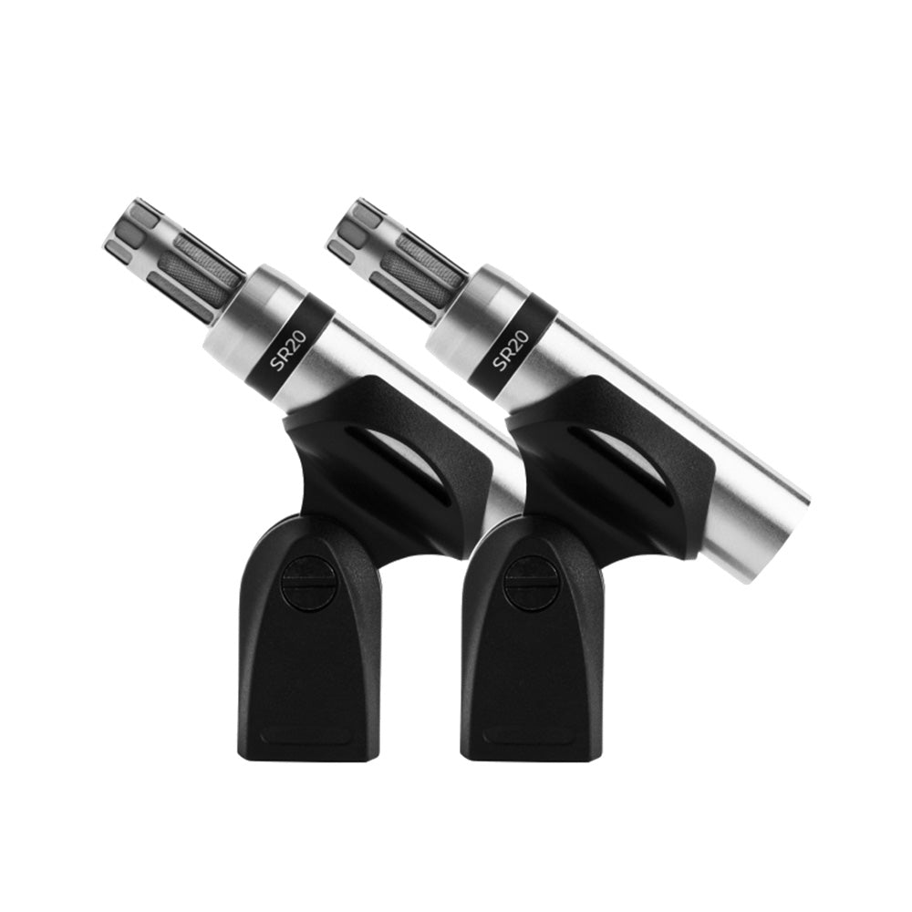 Earthworks SR20 2nd Gen - Cardioid Condenser Instrument or Drum Microphone (Matched Pair)