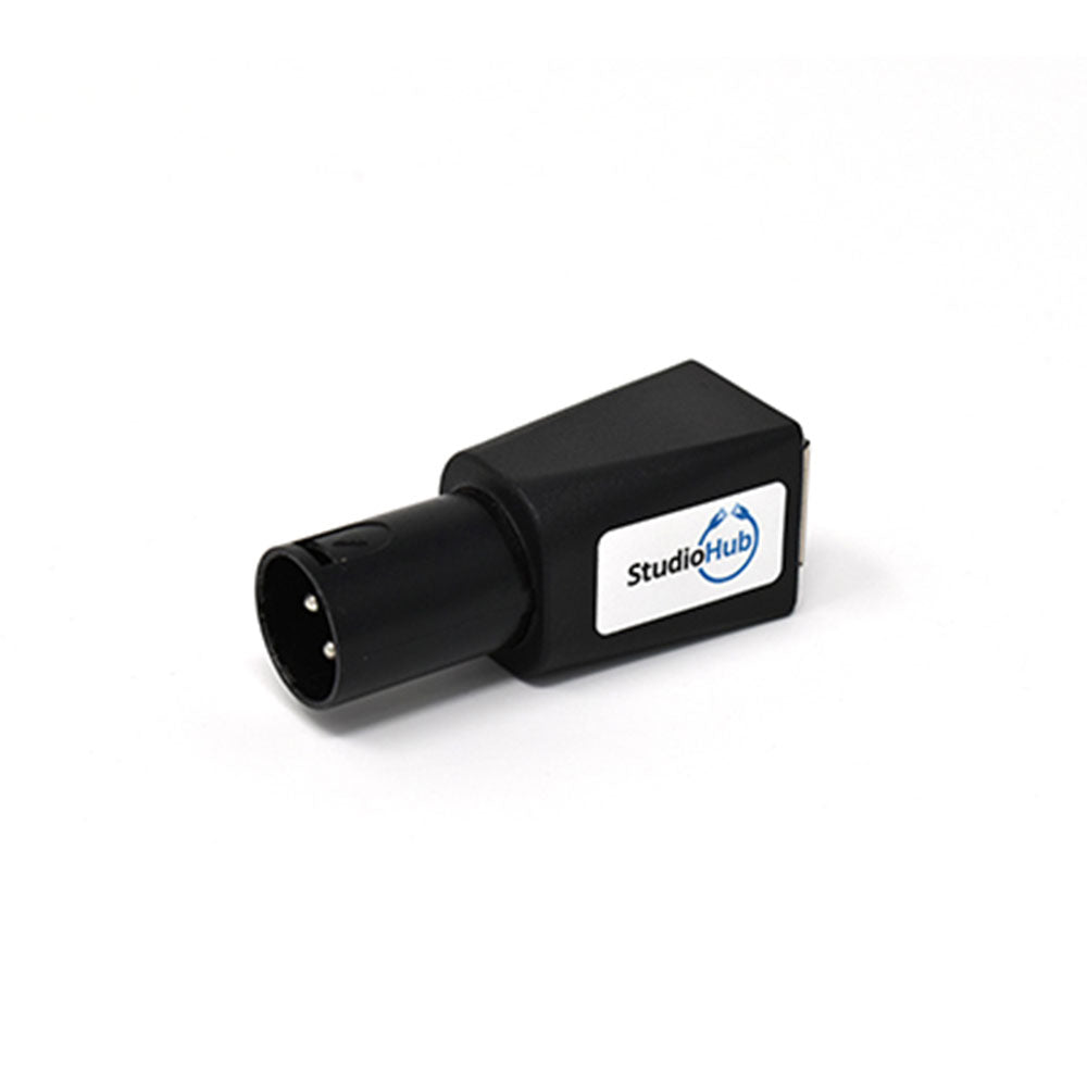 StudioHub ADAPT-LINK-XLRM - RJ-45 Female to Single XLR Male Adaptor