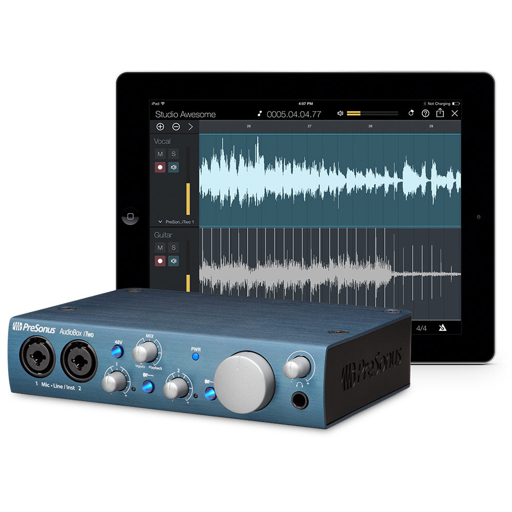 PreSonus AudioBox iTwo 2x2 USB/iPad Recording Interface