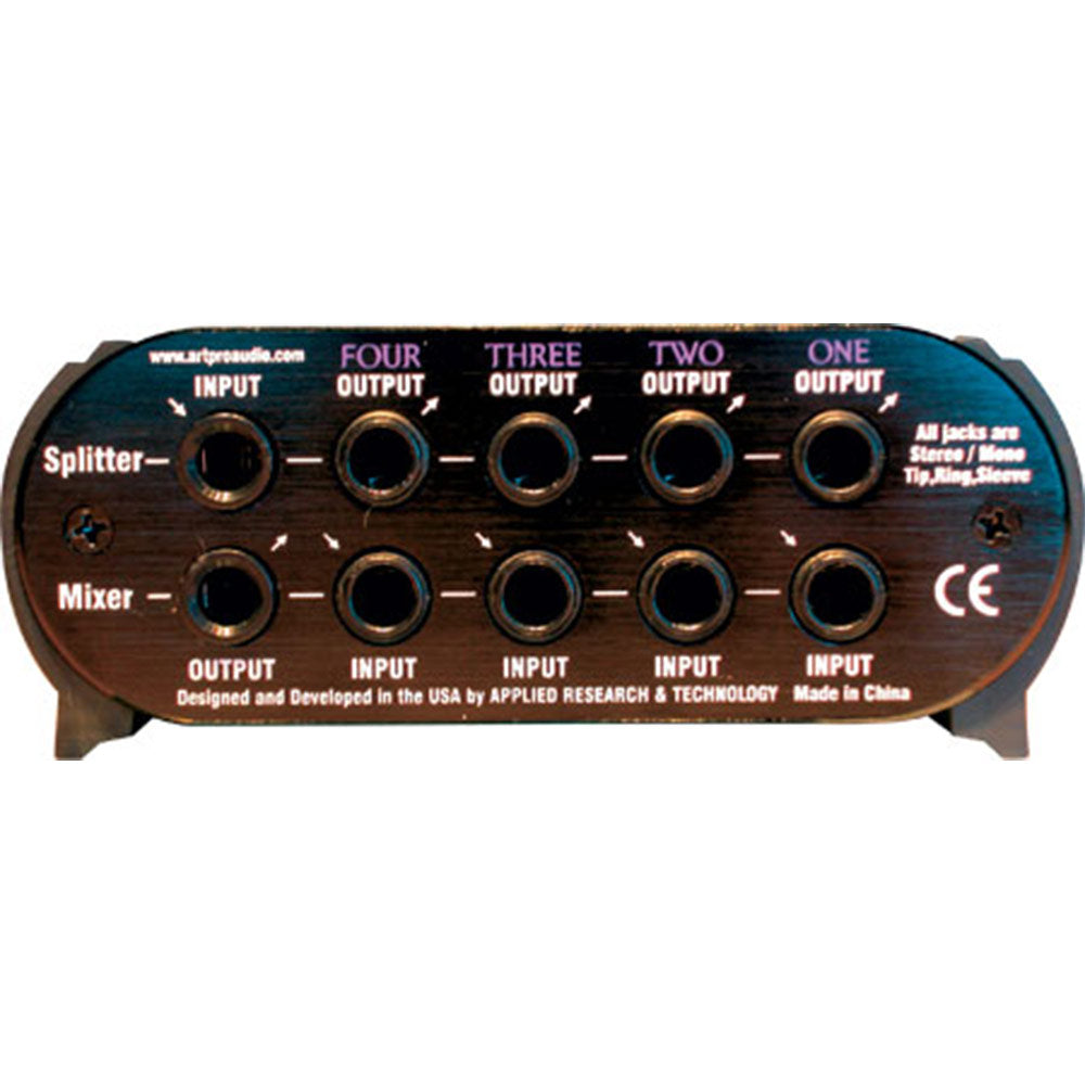 ART SplitMix 4 Passive 4 Channel Splitter/Mixer