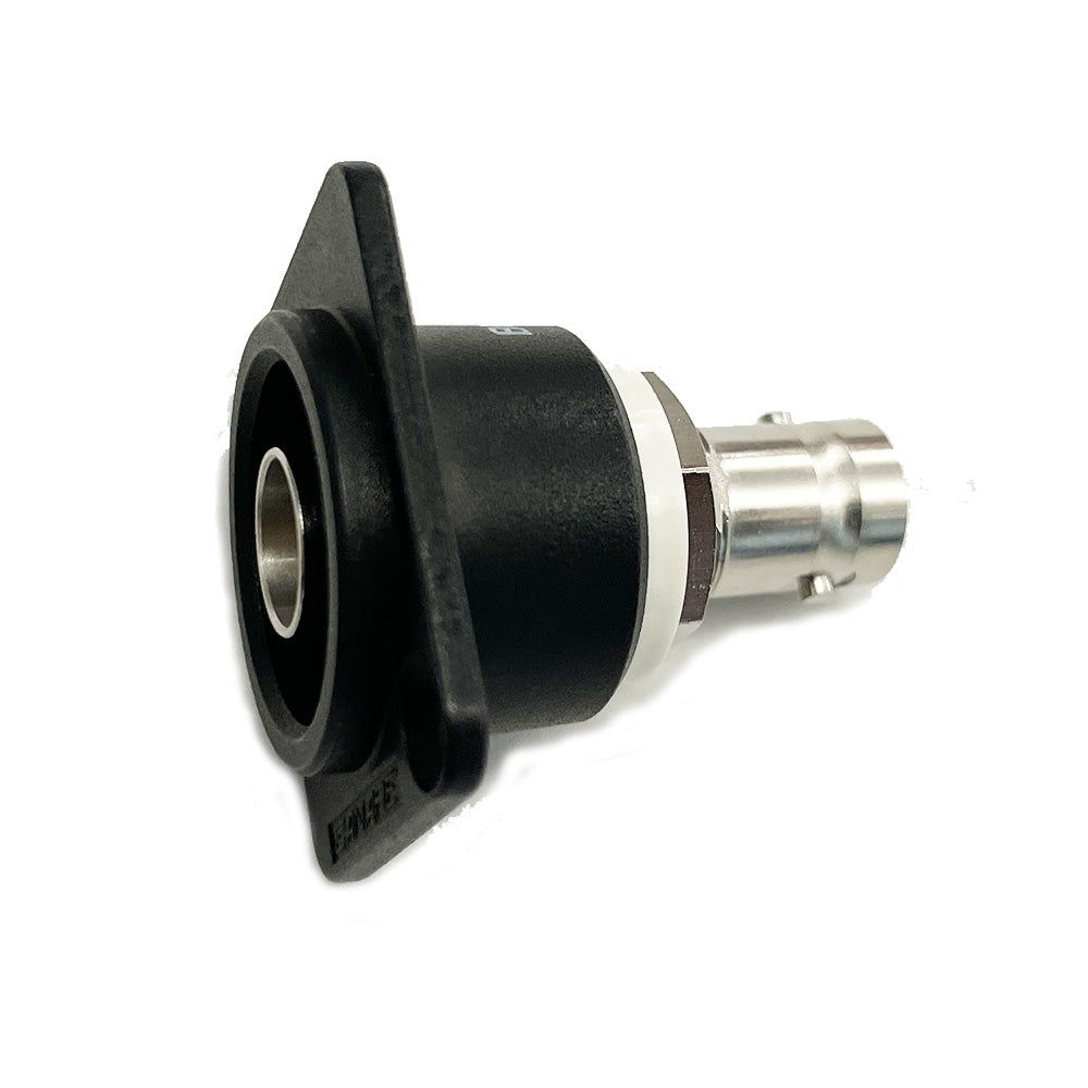 Canare BCJ-JRUDBK - 75 Ohm D Series Mount BNC Feed-Thru Receptacle (Black)