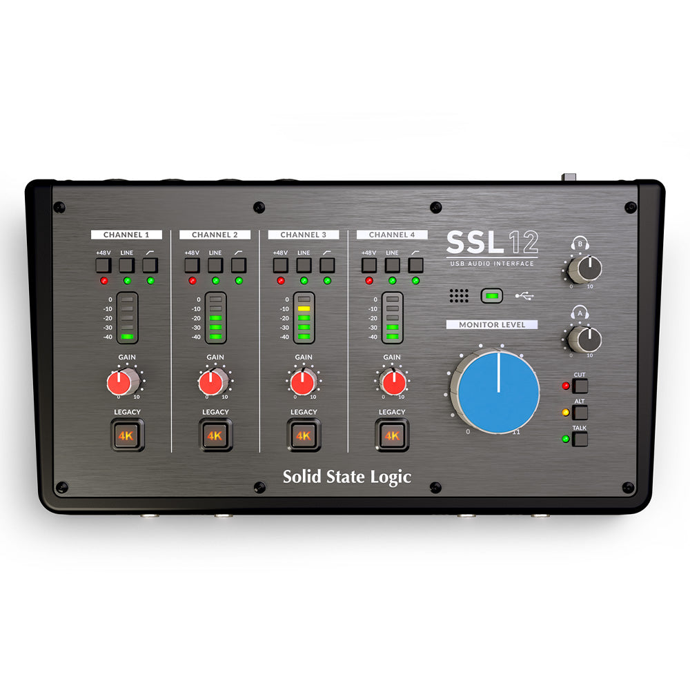 SSL 12 - 12-Input 8-Output USB-C Audio Interface