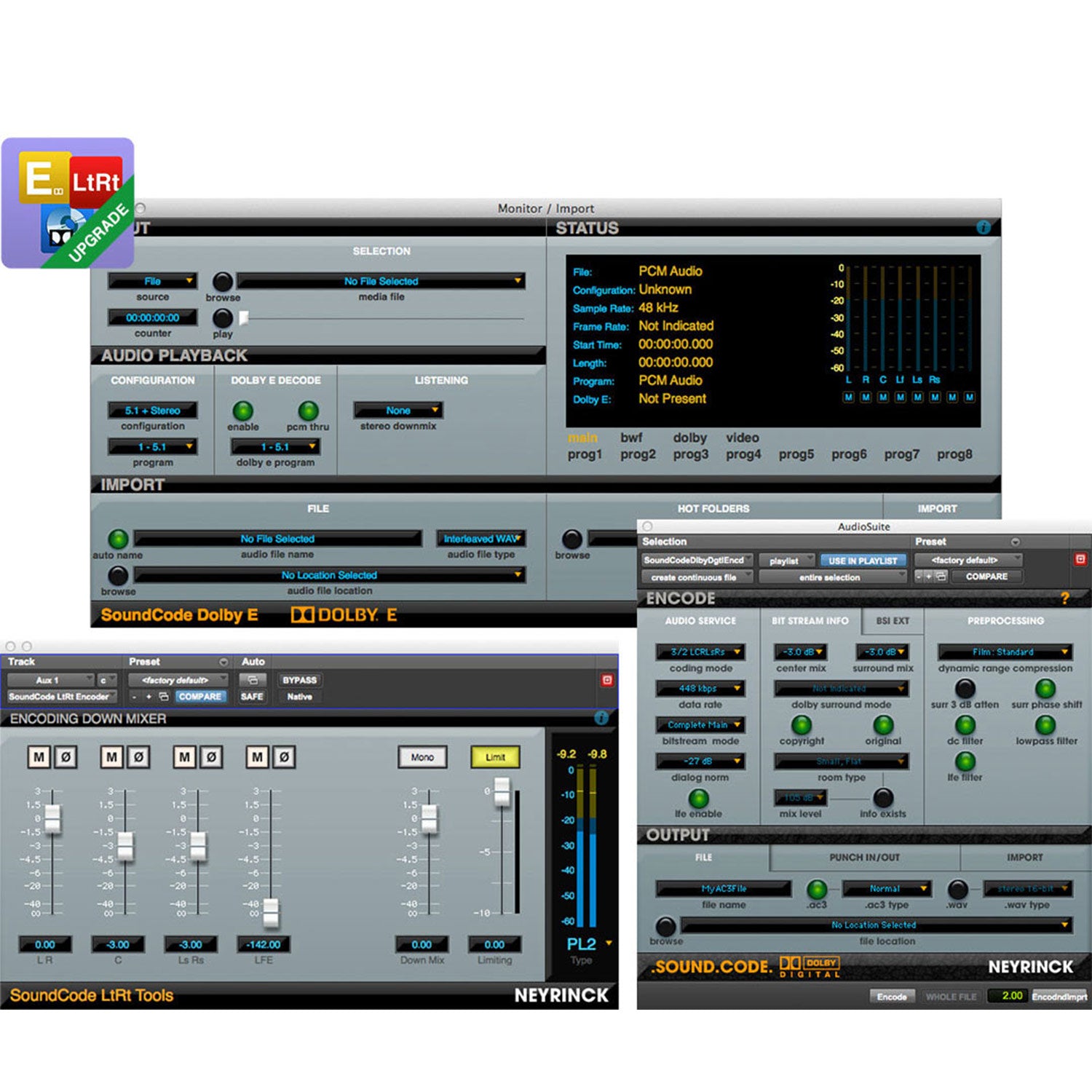 Neyrinck Broadcast Supreme Bundle - Upgrade from SoundCode for Dolby Digital