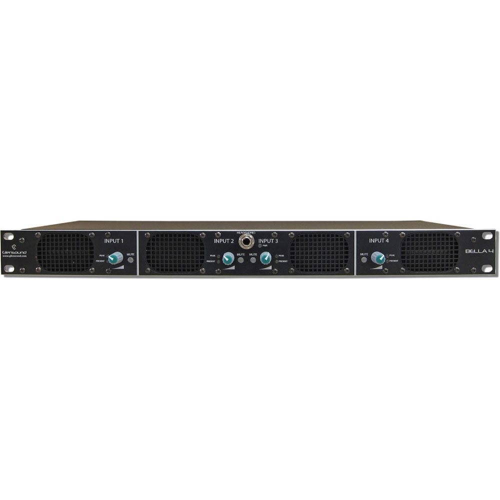 Glensound Bella 4 - Four Input 1RU Rackmount Audio Monitor