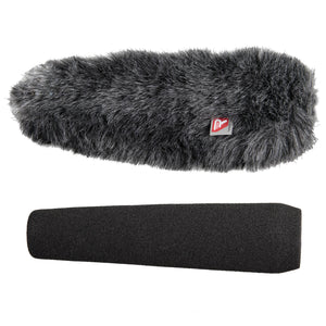 Rycote 74761 18Cm Sgm Foam Windscreen And Windjammer - Large Hole (24-25 Mm Microphones)