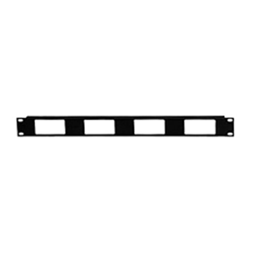 Lowell D4P-1 Four-Slot Decora Rack Mount Panel