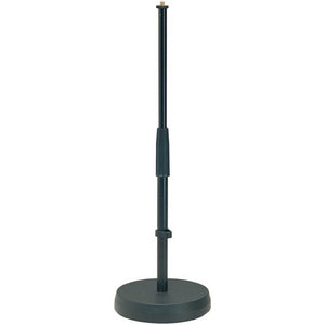 K + M 23300 Round Base Table/Floor Microphone Stand