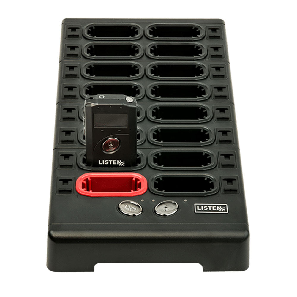 Listen Technologies LA-480-01 - 16-Unit Docking Station for ListenTALK Units
