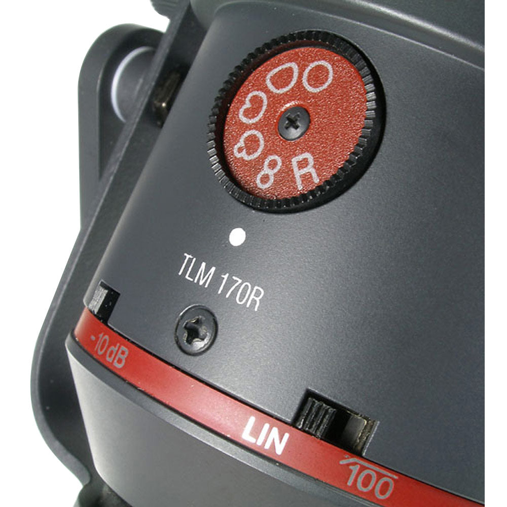 Neumann TLM 170 R MT Multi Pattern Large Diaphragm Condenser Microphone (Black)