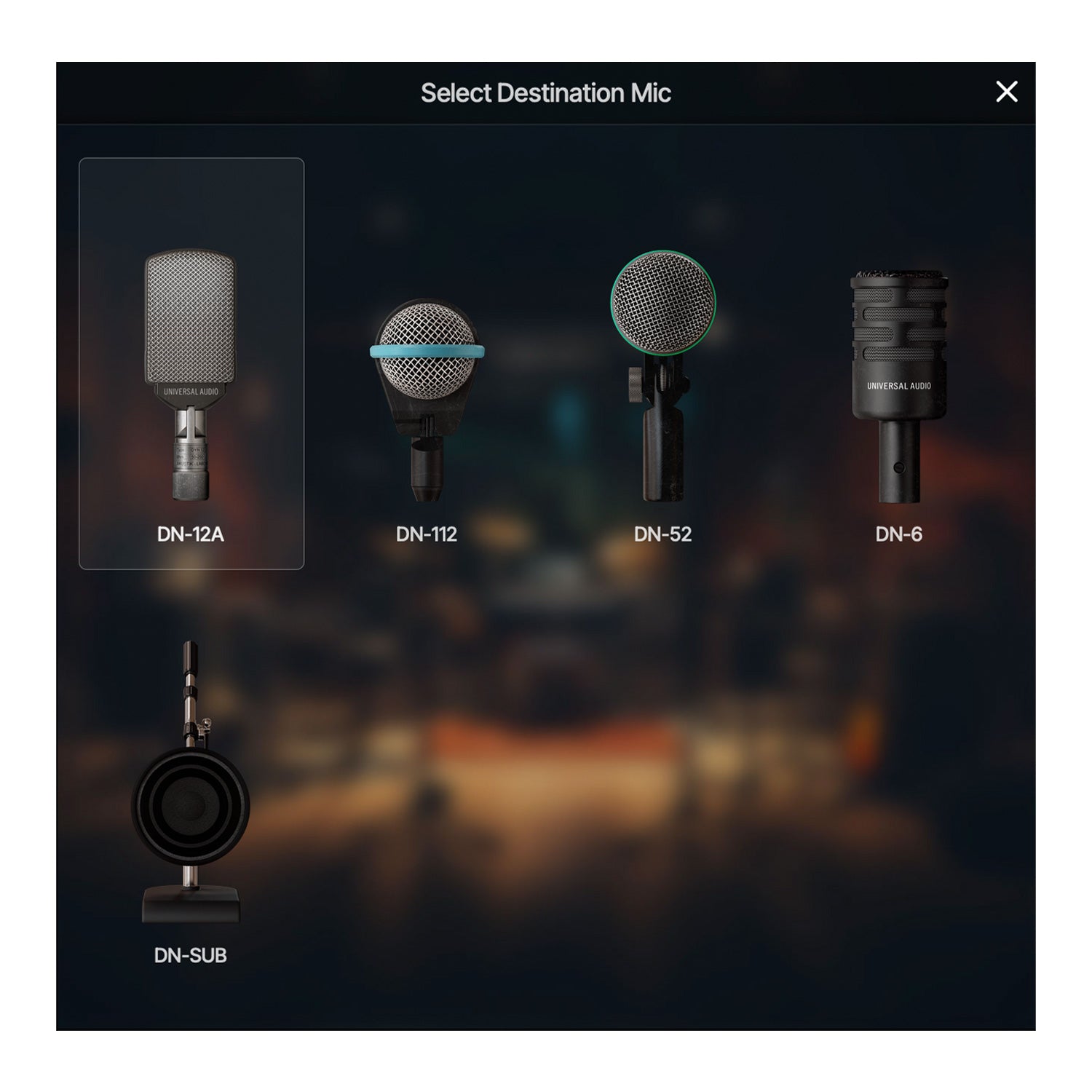 Universal Audio SD-5 - Dynamic Microphone With Hemisphere Mic Modeling