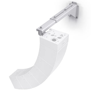 LD Systems CURV 500 WMBL W Curv 500 Tilt / Swivel Wall Mount Bracket for Up to 6 Satellites (White)