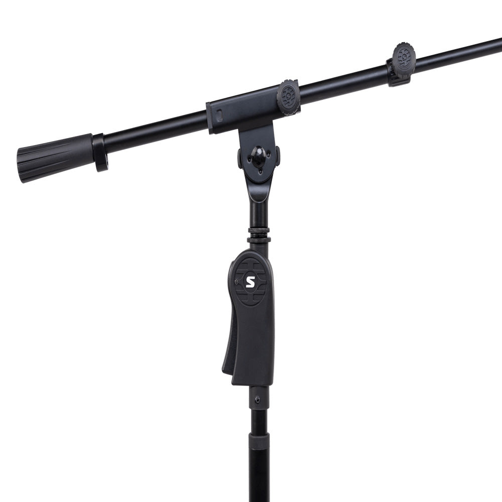 Shure SH-TRIPODSTANDTBMDX - Deluxe Tripod Mic Stand with Telescoping Boom