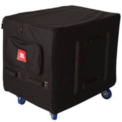 JBL VRX918S-STR Padded, protective sub transporter for VRX918S - Black cover w/embroidered JBL Logo