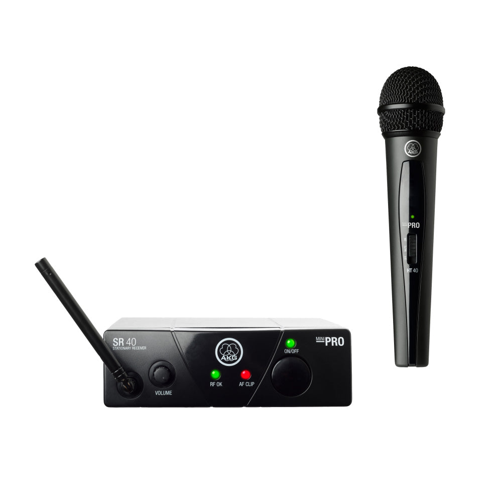 AKG WMS40 Mini Single Vocal Set - Handheld Wireless System (US25A Band/537.5 MHz)