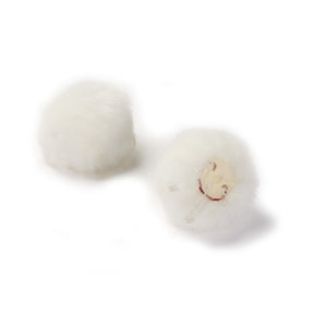 DPA Microphones AIR1-WHITE-S - AIR1 Universal Miniature Fur Windscreen (White / Small / Pair)