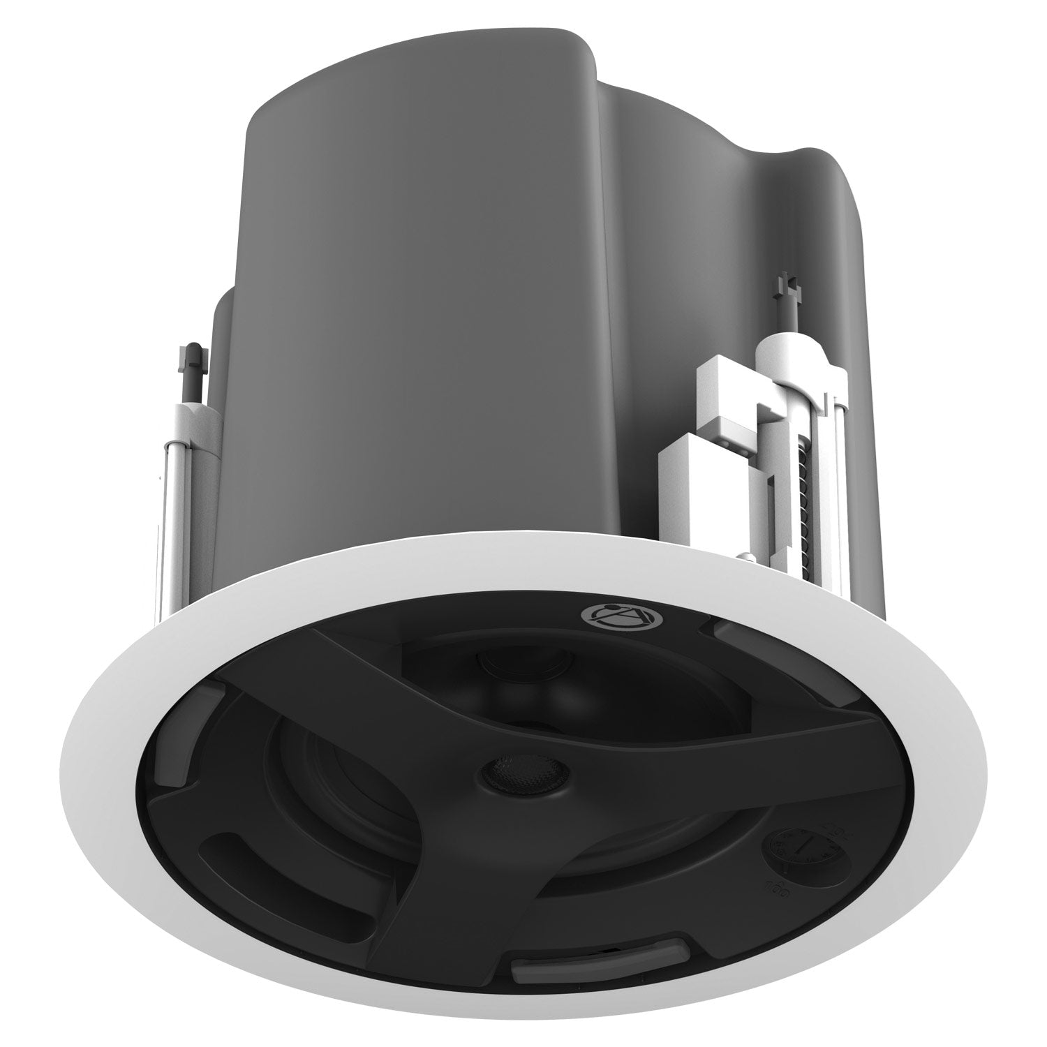 AtlasIED FAP63T-W - 6.5-Inch Coaxial In-Ceiling Loudspeaker with Transformer (White)