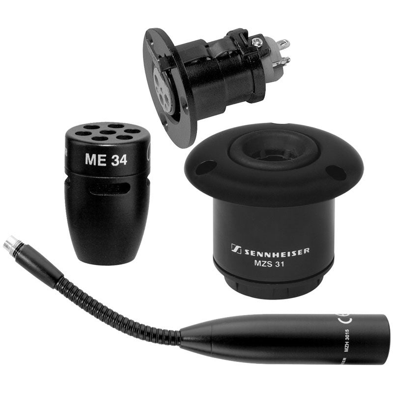 Sennheiser i15-C Gooseneck Microphone Kit (with Capsule and Flange)