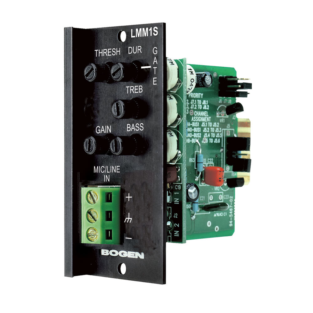 Bogen LMM1S Actively-Balanced Line/Mic Input Module (for Bogen Matrix Systems)